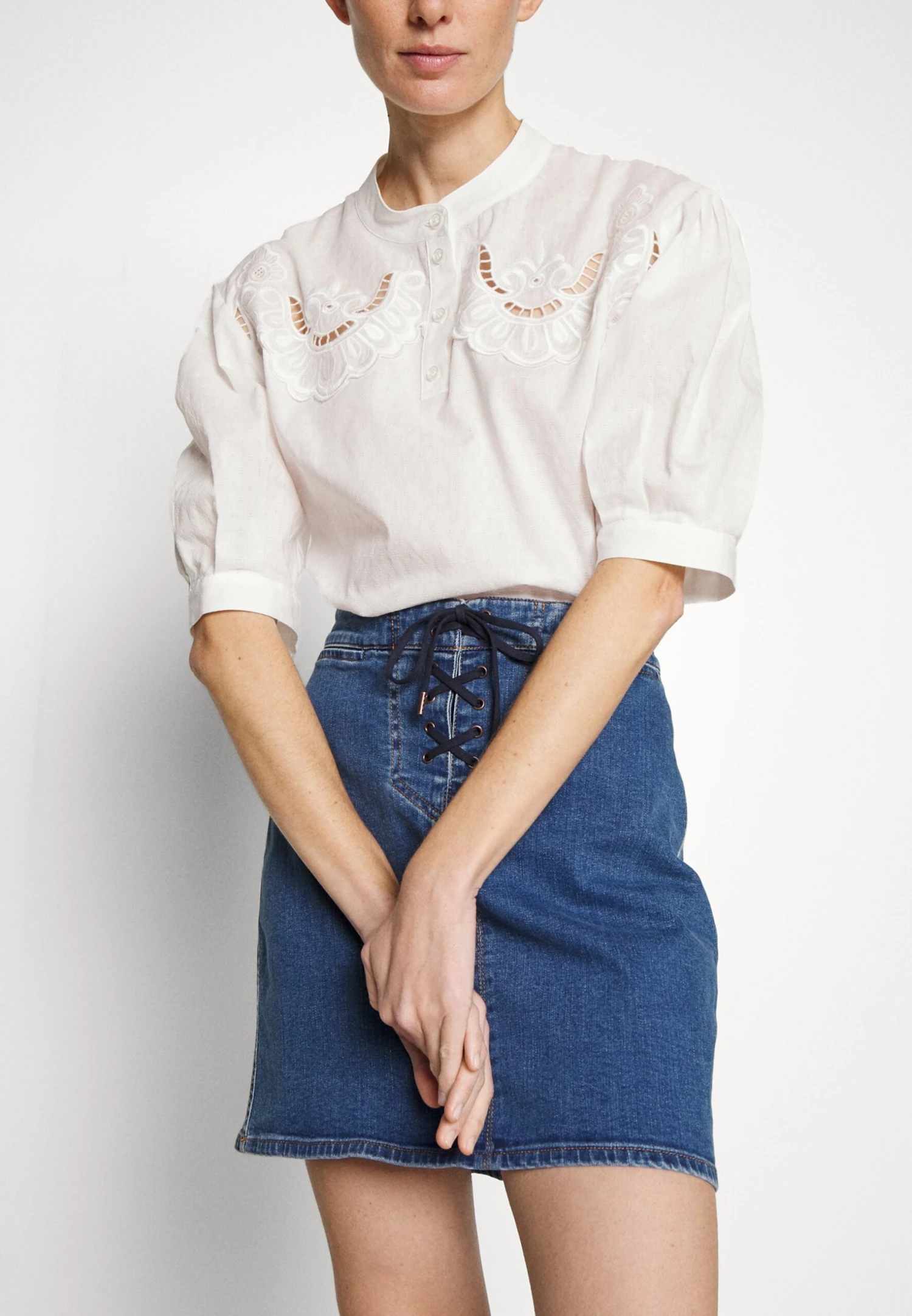 See By Chloé Blouse - Whisper White 10 See By Chloé Blouse - Whisper White – Image 8