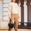 See By Chloé Pantalon Classique - Grove Brown -Chloé 097873c6555d466ca21d15af9609653d