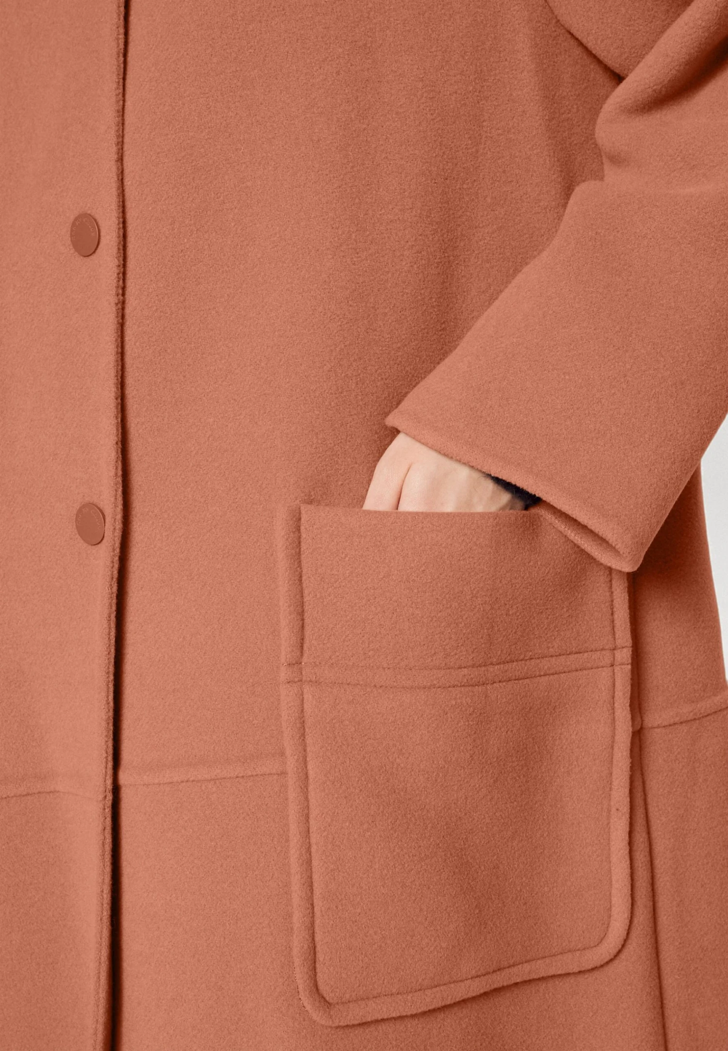 See By Chloé Manteau Classique - Blushy Brown 6 See By Chloé Manteau Classique - Blushy Brown – Image 4