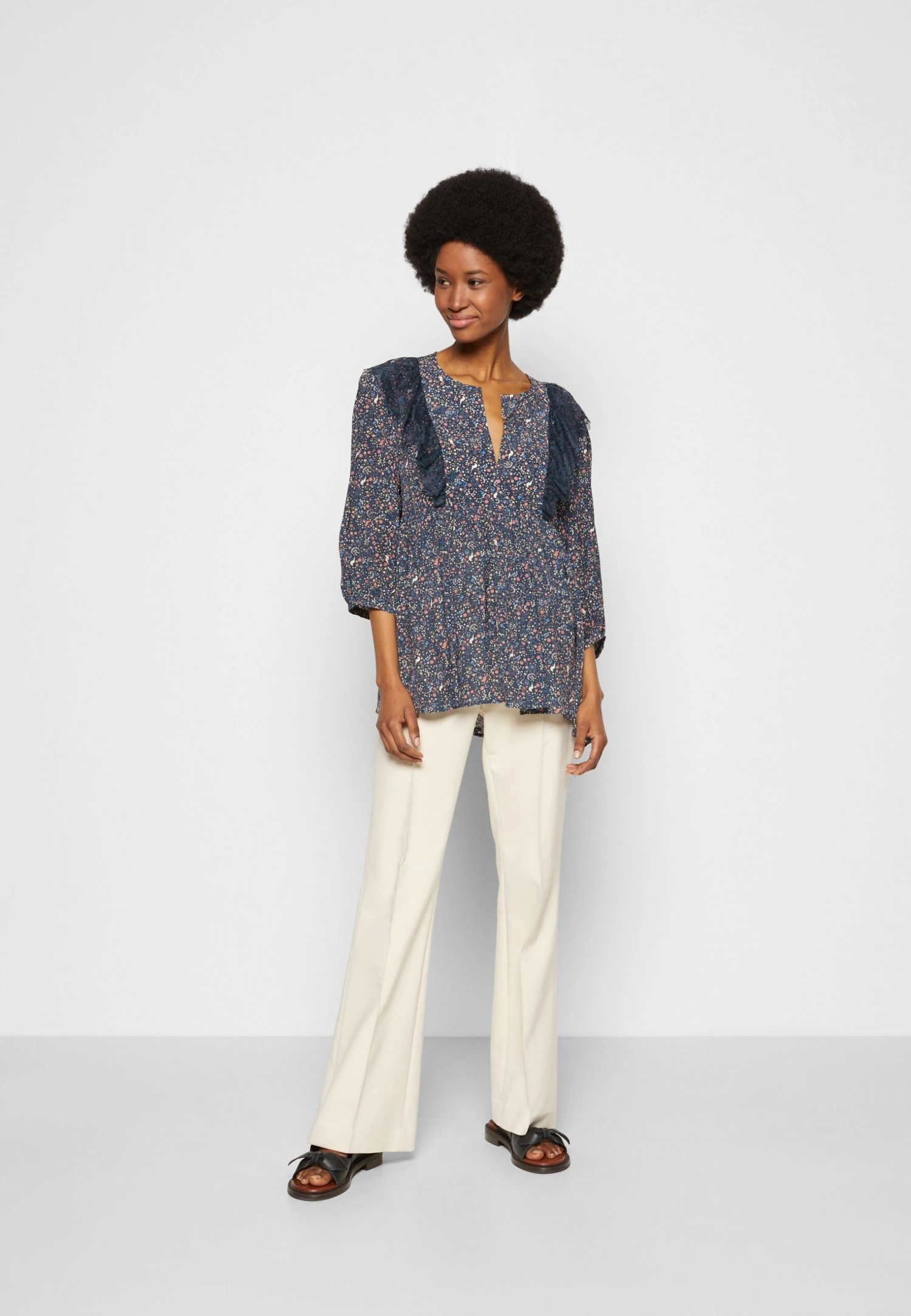 See By Chloé Blouse - Multicolor/Blue 7 See By Chloé Blouse - Multicolor/Blue – Image 5