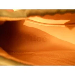 Chloé BALLERINES AVEC GROS NOEUD CUIR BLEU PETROLE POINTURE 36 FR Turquoise -Chloé 107440 5