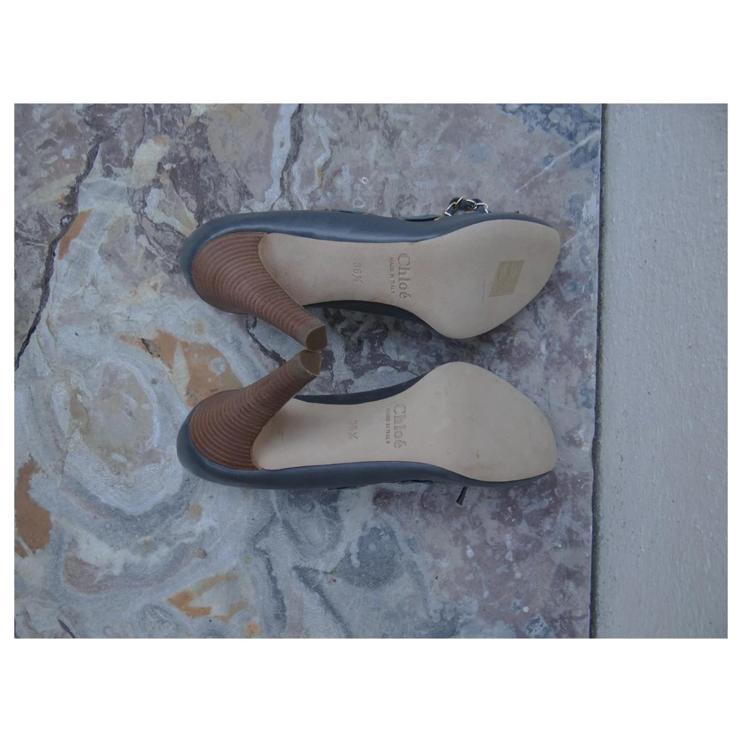 Chloé Talons Gris 9 Chloé Talons Gris – Image 7