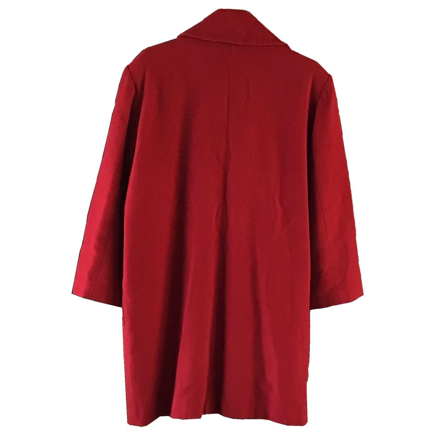 Chloé Manteau De Laine à Double Boutonnage Doublé Chloe Rouge 4 Chloé Manteau De Laine à Double Boutonnage Doublé Chloe Rouge – Image 2