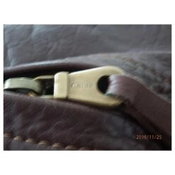 Chloé SAC CHLOE PYTHON Marron Foncé -Chloé 159055 3