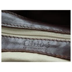 Chloé SAC CHLOE PYTHON Marron Foncé -Chloé 159055 4