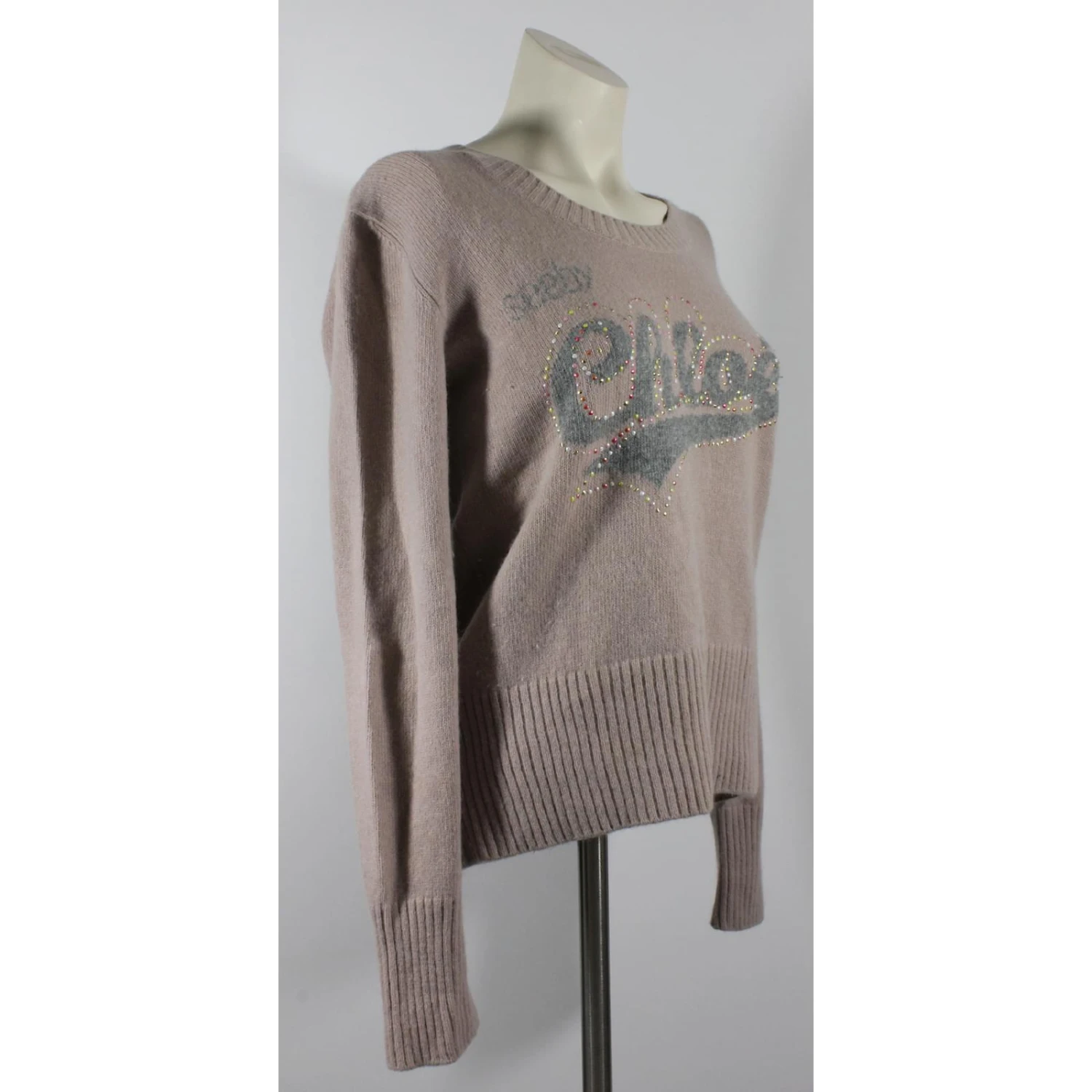 See By Chloé Pull Clouté Rose 6 See By Chloé Pull Clouté Rose – Image 4