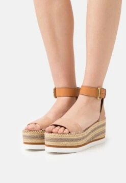 See By Chloé Glyn - Sandales À Plateforme - Nude