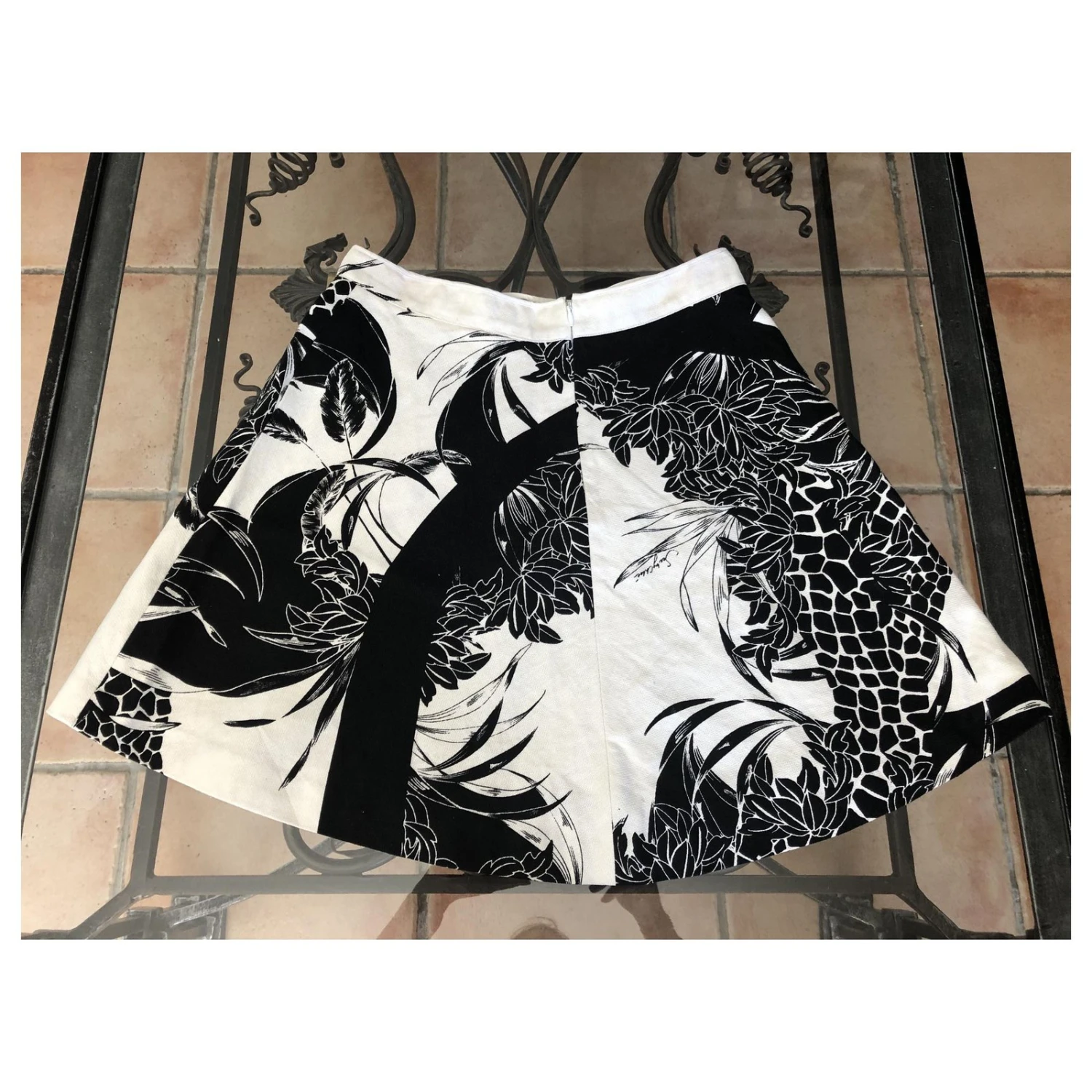 See By Chloé Jupes Noir Blanc 6 See By Chloé Jupes Noir Blanc – Image 4