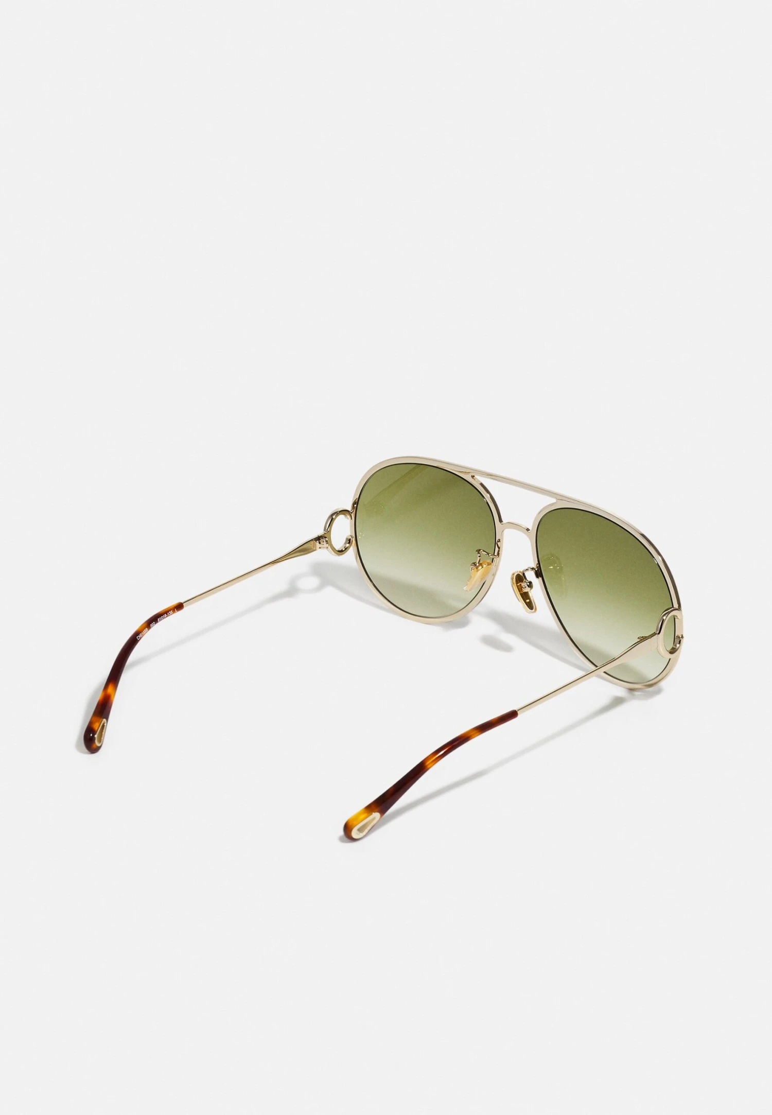 Chloé Austine Oversized Aviator Metal Sunglasses - Lunettes De Soleil - Gold-Coloured 4 Chloé Austine Oversized Aviator Metal Sunglasses - Lunettes De Soleil - Gold-Coloured – Image 2