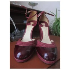 Escarpins Chloé Bordeaux -Chloé 202864 4