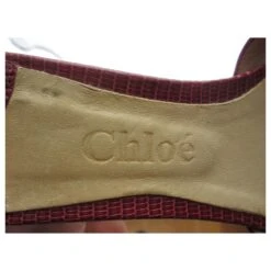 Escarpins Chloé Bordeaux -Chloé 202864 5