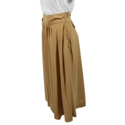 Chloé Jupe Longue Caramel -Chloé 22702 3