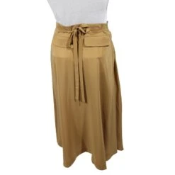 Chloé Jupe Longue Caramel -Chloé 22702 4