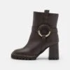 See By Chloé Hana - Bottines À Plateau - Dark Brown -Chloé 23144f1590b44b1b842e5c5ad0442687