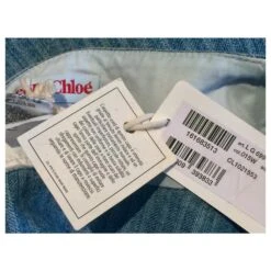 See By Chloé Jupe Patineuse En Jean Bleu -Chloé 231828 6