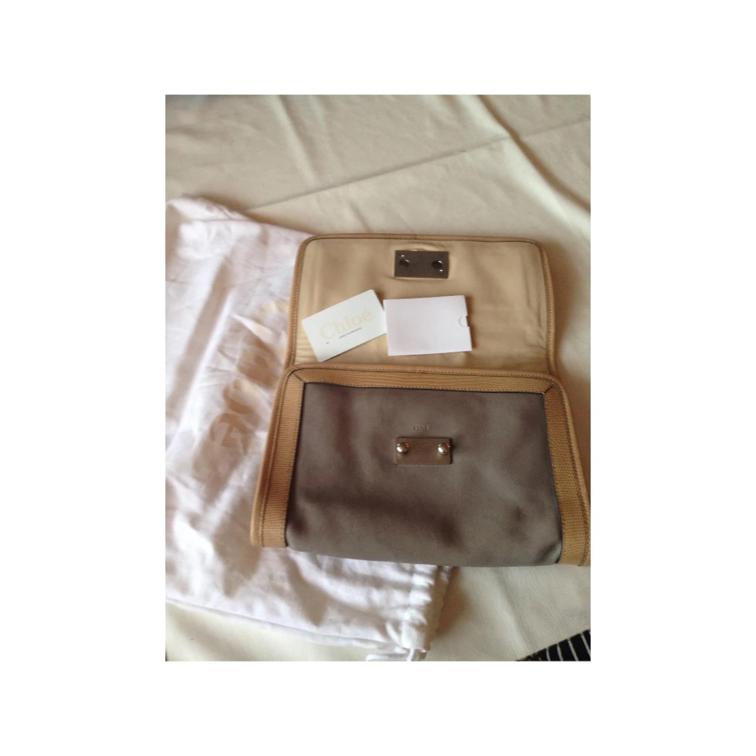 Chloé Pochette Beige 7 Chloé Pochette Beige – Image 5
