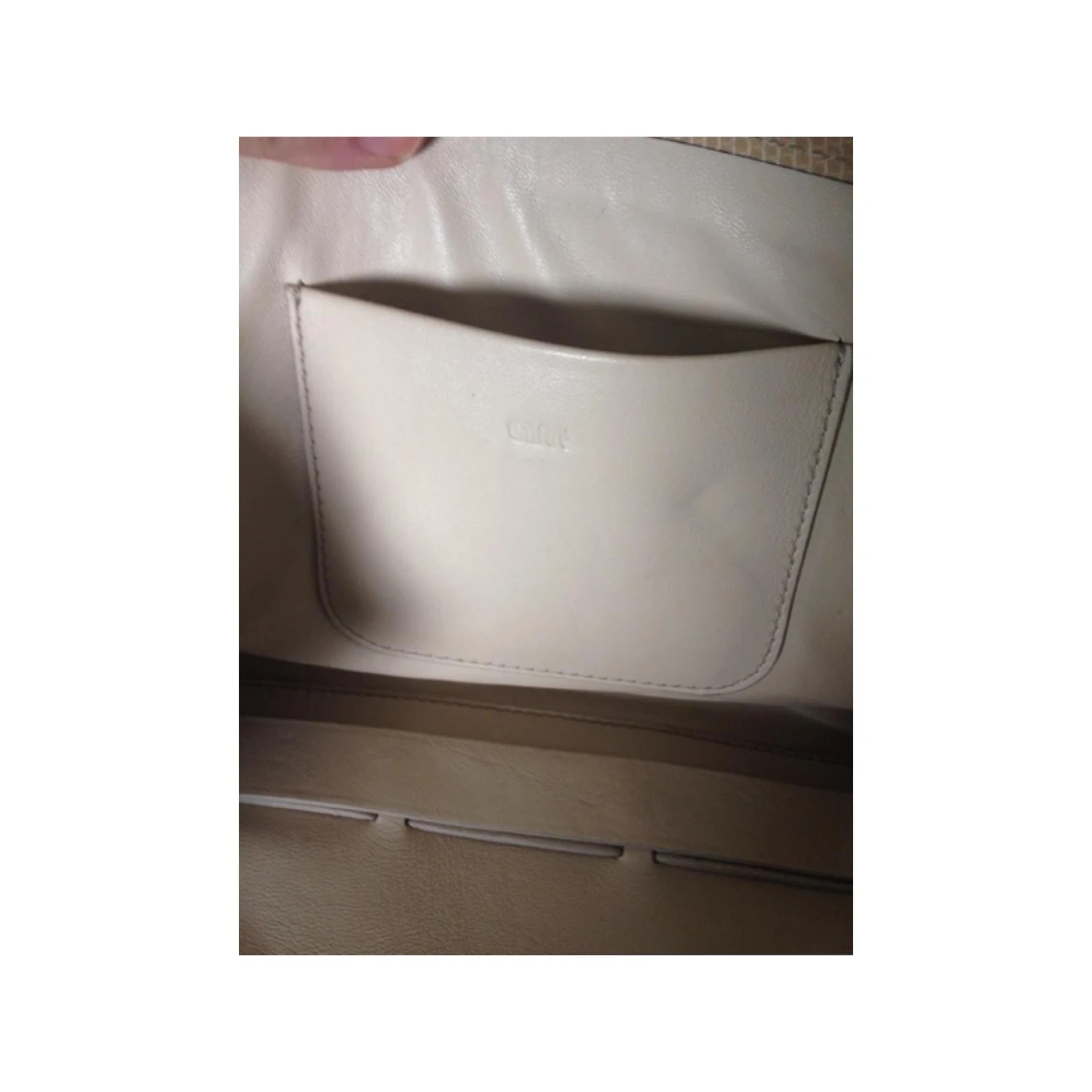 Chloé Pochette Beige 11 Chloé Pochette Beige – Image 9