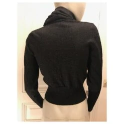 Chloé Pull Col Dégueuli Gris Anthracite 10 Chloé Pull Col Dégueuli Gris Anthracite -Chloé 241028 3