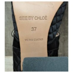 Escarpins See By Chloé P 37 état Neuf Noir -Chloé 270526 8