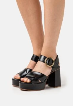 See By Chloé Lyna - Sandales À Plateforme - Black