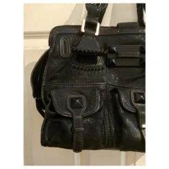 Chloé Grand Sac à Main Chloe Eruviru Noir (Porté épaule) Vintage -Chloé 278868 7