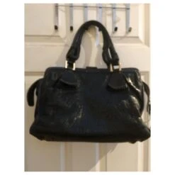 Chloé Grand Sac à Main Chloe Eruviru Noir (Porté épaule) Vintage -Chloé 278868 9
