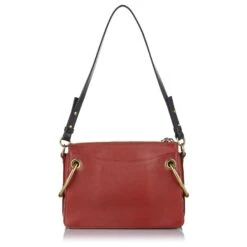 Chloé Sac à Bandoulière En Cuir Chloe Red Roy Rouge 11 Chloé Sac à Bandoulière En Cuir Chloe Red Roy Rouge -Chloé 286351 3