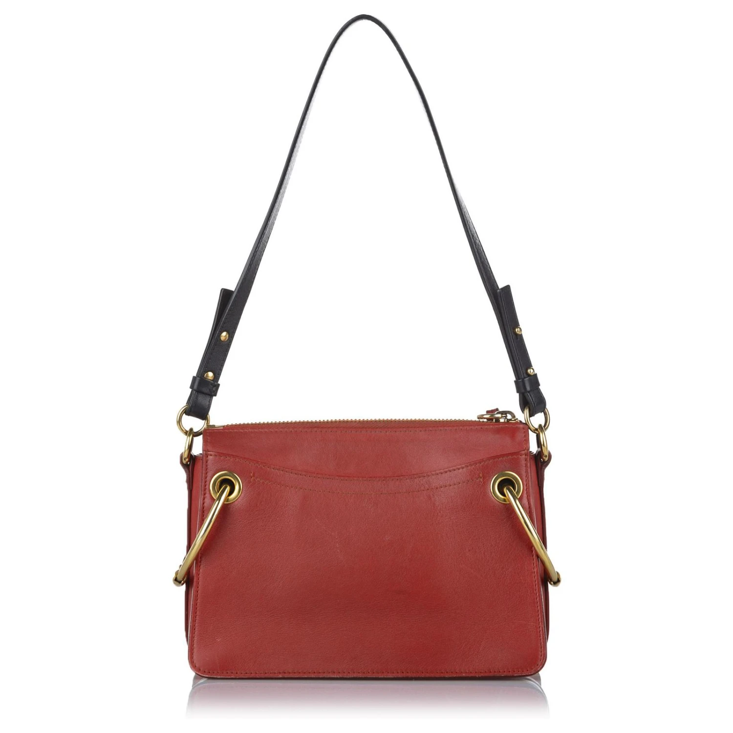 Chloé Sac à Bandoulière En Cuir Chloe Red Roy Rouge 5 Chloé Sac à Bandoulière En Cuir Chloe Red Roy Rouge – Image 3