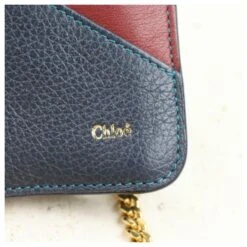 Sac à Rabat Chloé En Cuir Tricolore Avec Chaîne Vert -Chloé 289730 4