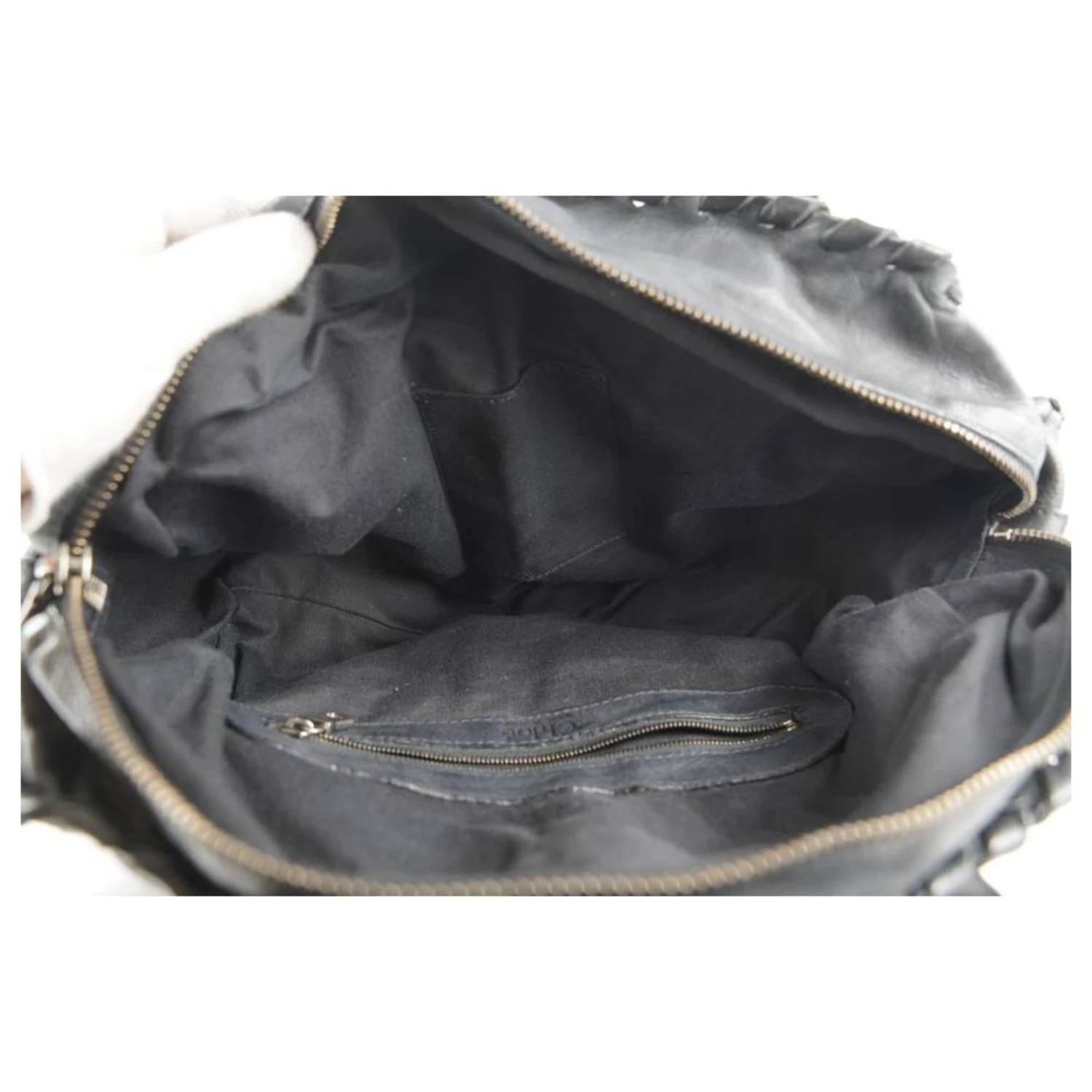 Chloé Sac Boston En Cuir Noir Silverado 12 Chloé Sac Boston En Cuir Noir Silverado – Image 10