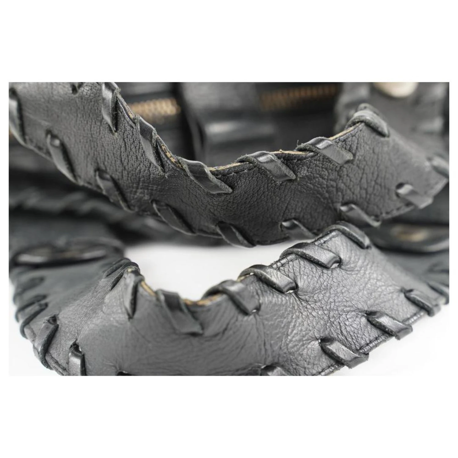 Chloé Sac Boston En Cuir Noir Silverado 8 Chloé Sac Boston En Cuir Noir Silverado – Image 6