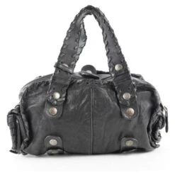 Chloé Sac Boston En Cuir Noir Silverado 18 Chloé Sac Boston En Cuir Noir Silverado -Chloé 298300 7