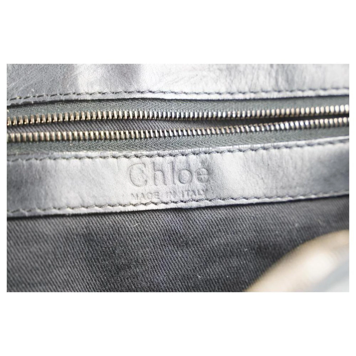 Chloé Sac Boston En Cuir Noir Silverado 11 Chloé Sac Boston En Cuir Noir Silverado – Image 9