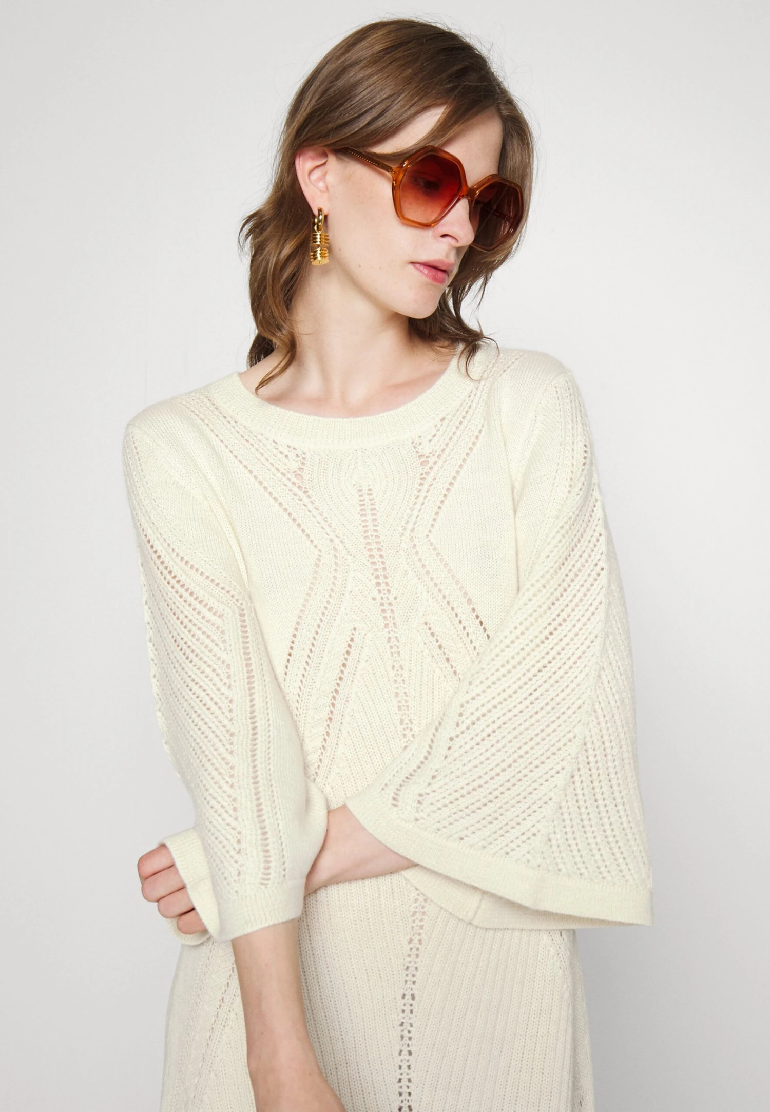 See By Chloé Robe Pull - Crystal White 6 See By Chloé Robe Pull - Crystal White – Image 4