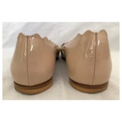 Chloé Chaussures Plates Lauren En Cuir Verni Nude Chair 15 Chloé Chaussures Plates Lauren En Cuir Verni Nude Chair -Chloé 315795 4