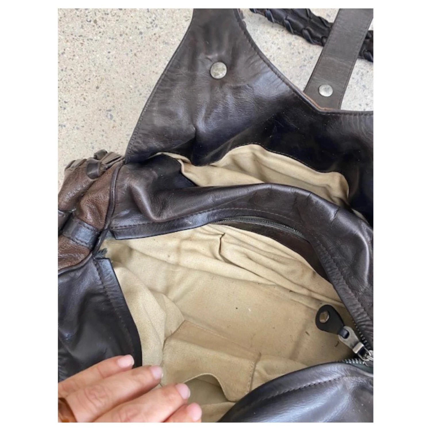 Silverado Chloé Sacs à Main Marron Foncé 6 Silverado Chloé Sacs à Main Marron Foncé – Image 4