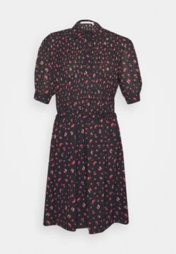 See By Chloé Robe Chemise - Black/Red -Chloé 32467c1a25d44d6fb16ca1c68ed54489