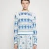 See By Chloé Pullover - White/Blue 1 See By Chloé Pullover - White/Blue -Chloé 344136e876ae43f0810ef5f58328fea1