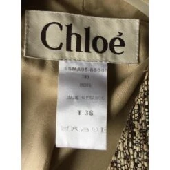 Chloé Manteau Marron -Chloé 35089 3