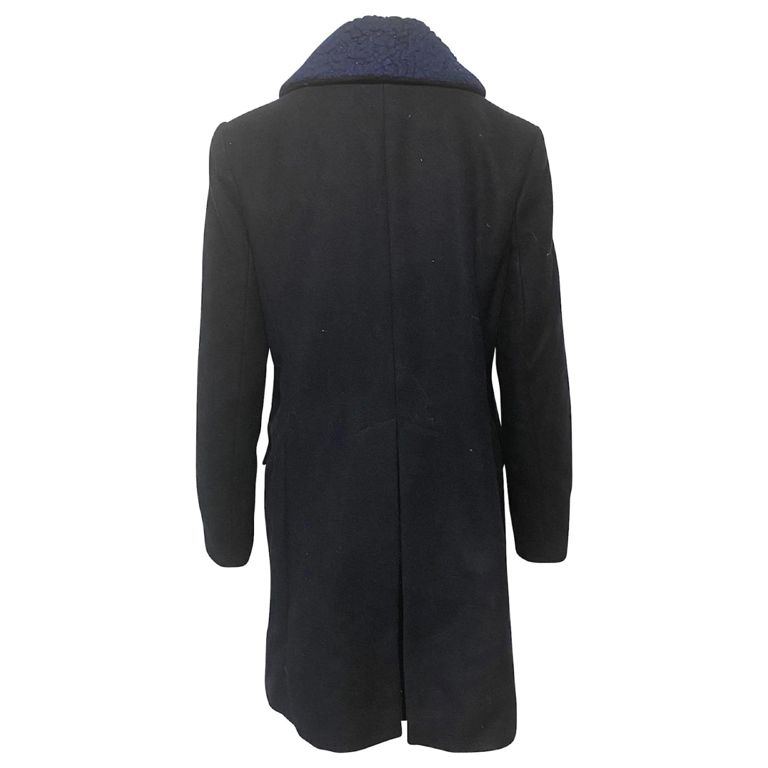 See By Chloé Manteau D'hiver See By Chloe En Polyester Bleu Marine 4 See By Chloé Manteau D'hiver See By Chloe En Polyester Bleu Marine – Image 2