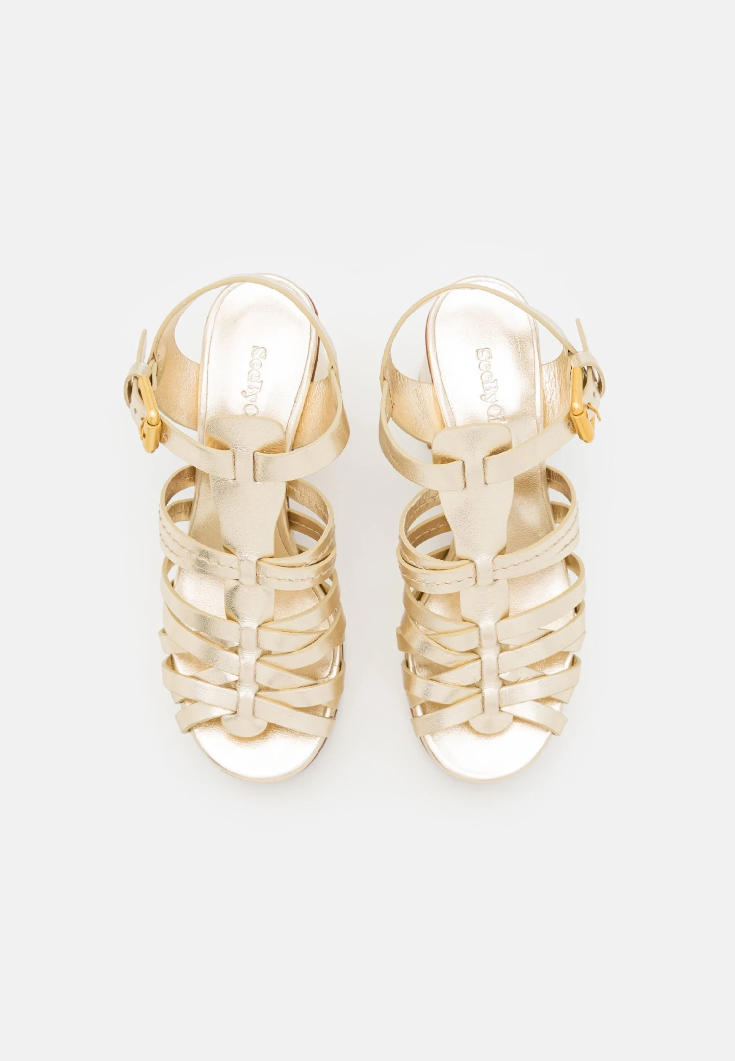 See By Chloé Sandales À Talons Hauts - Light Gold 7 See By Chloé Sandales À Talons Hauts - Light Gold – Image 5