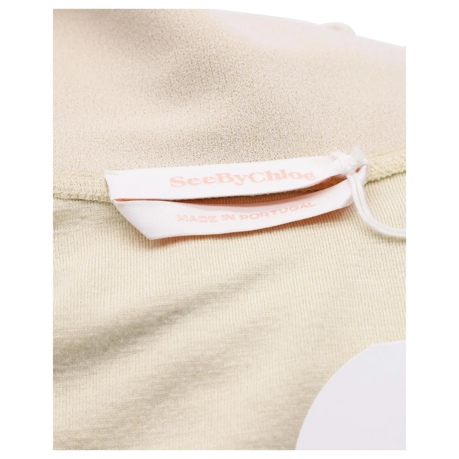 See By Chloé See By Chloe Haut à Col Montant En Viscose Crème Blanc Écru 7 See By Chloé See By Chloe Haut à Col Montant En Viscose Crème Blanc Écru – Image 5