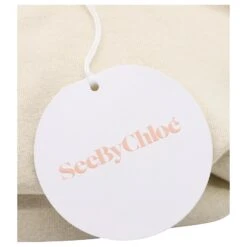 See By Chloé See By Chloe Haut à Col Montant En Viscose Crème Blanc Écru 16 See By Chloé See By Chloe Haut à Col Montant En Viscose Crème Blanc Écru -Chloé 428522 6