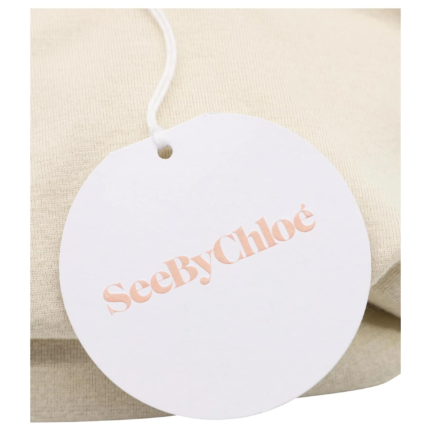 See By Chloé See By Chloe Haut à Col Montant En Viscose Crème Blanc Écru 8 See By Chloé See By Chloe Haut à Col Montant En Viscose Crème Blanc Écru – Image 6