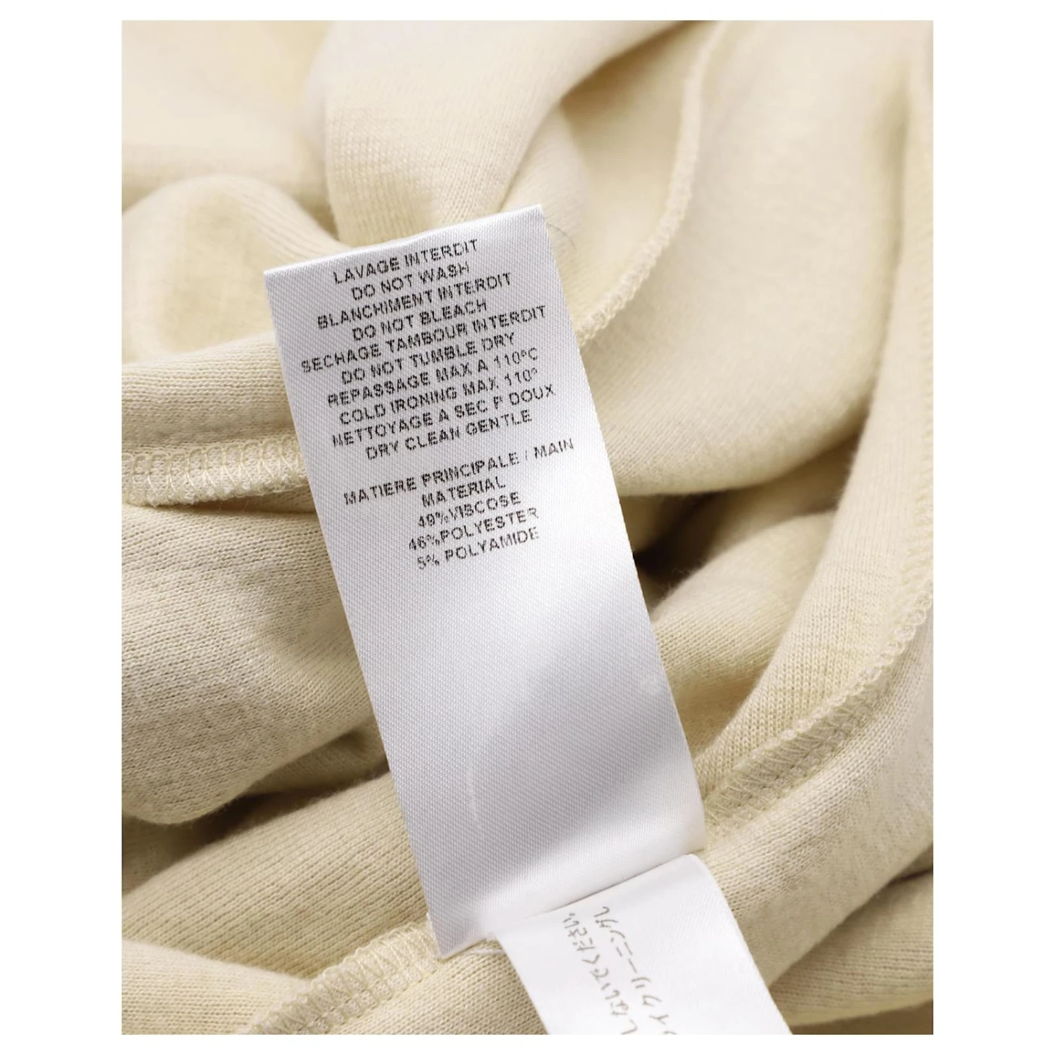 See By Chloé See By Chloe Haut à Col Montant En Viscose Crème Blanc Écru 11 See By Chloé See By Chloe Haut à Col Montant En Viscose Crème Blanc Écru – Image 9