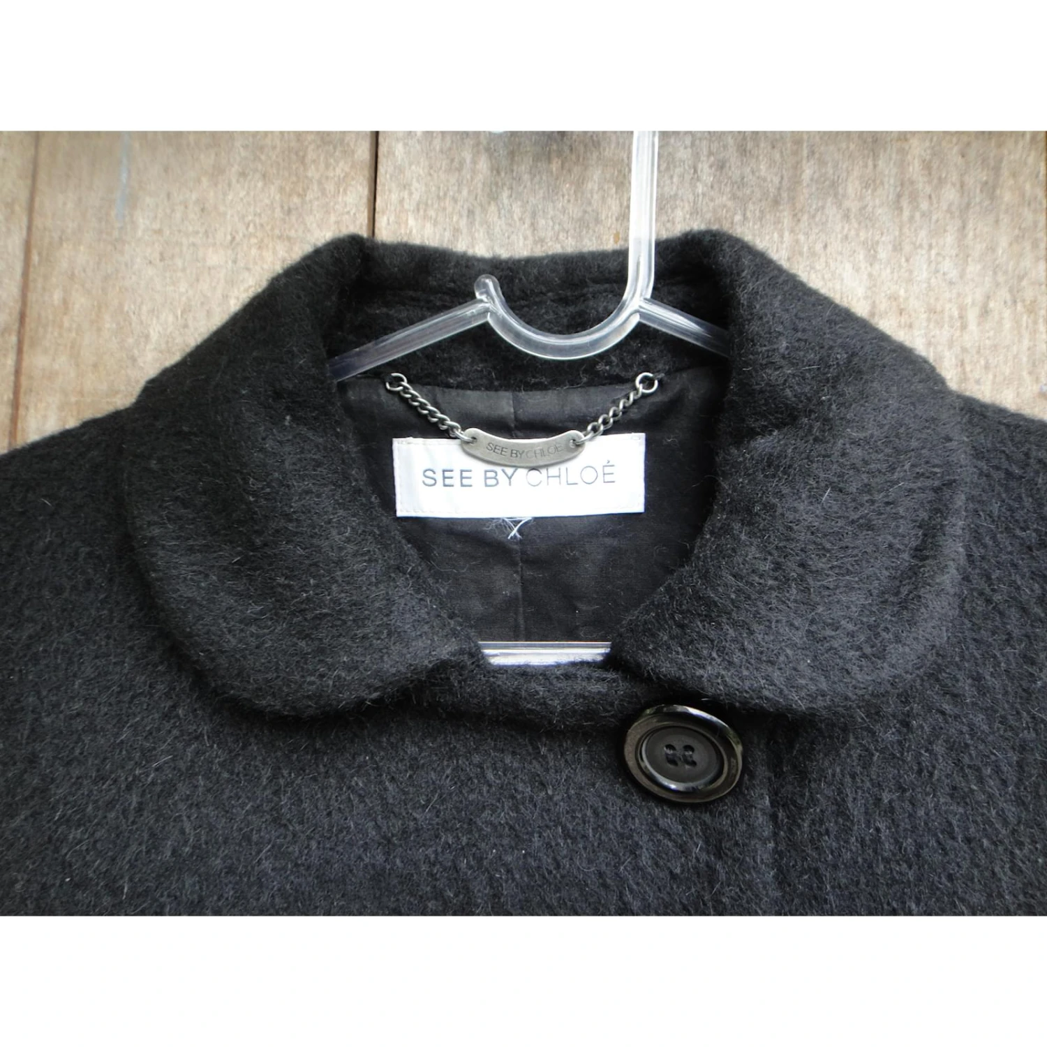 See By Chloé Manteau Noir 12 See By Chloé Manteau Noir – Image 10