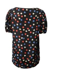 See By Chloé See By Chloe Chemisier à Imprimé Cœur En Viscose Noire 11 See By Chloé See By Chloe Chemisier à Imprimé Cœur En Viscose Noire -Chloé 458666 3