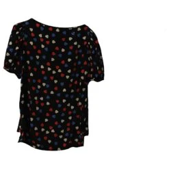 See By Chloé See By Chloe Chemisier à Imprimé Cœur En Viscose Noire 13 See By Chloé See By Chloe Chemisier à Imprimé Cœur En Viscose Noire -Chloé 458666 5