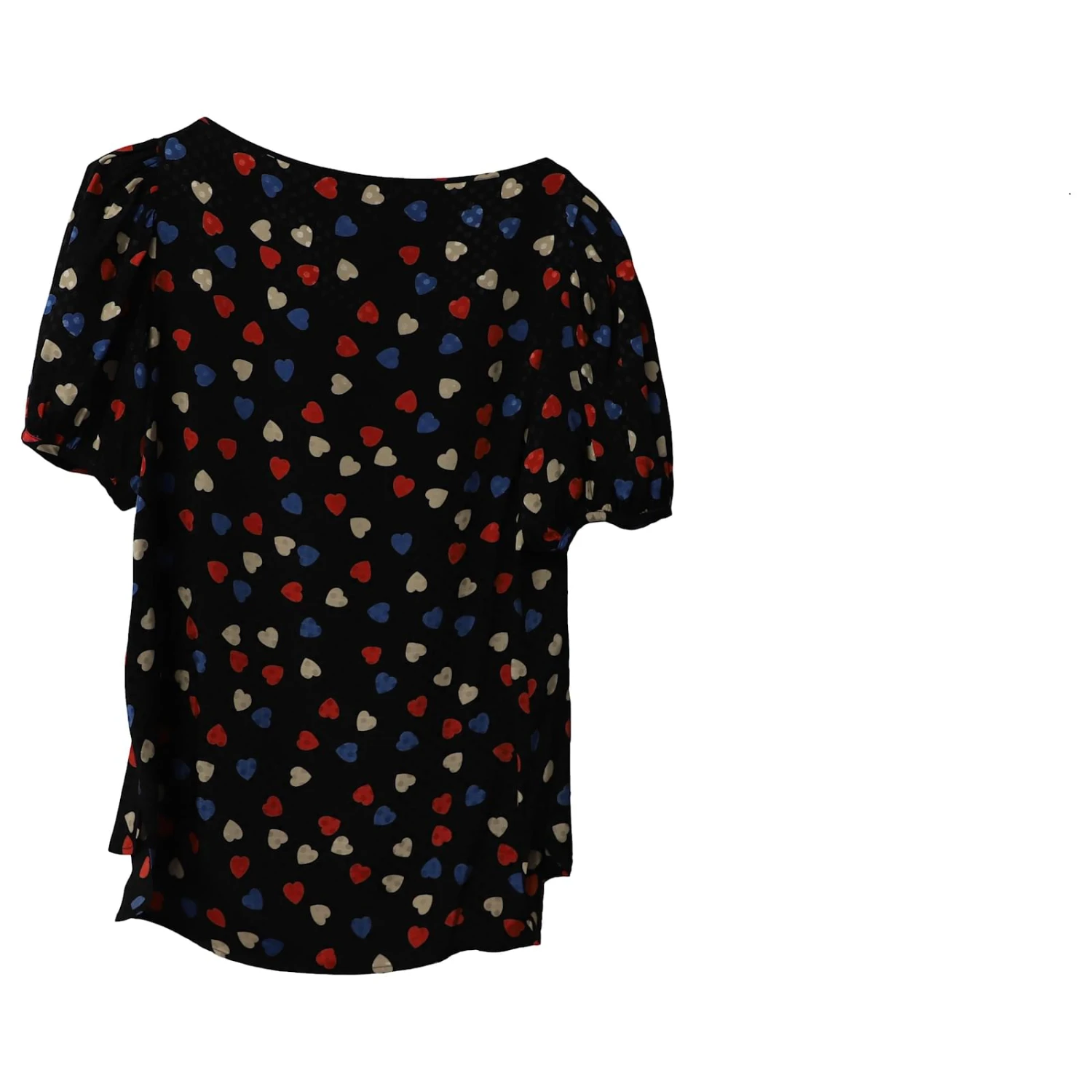 See By Chloé See By Chloe Chemisier à Imprimé Cœur En Viscose Noire 7 See By Chloé See By Chloe Chemisier à Imprimé Cœur En Viscose Noire – Image 5