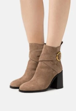 See By Chloé Lyna - Bottines - Dark Beige